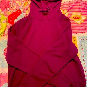 Burgundy champion hoodie